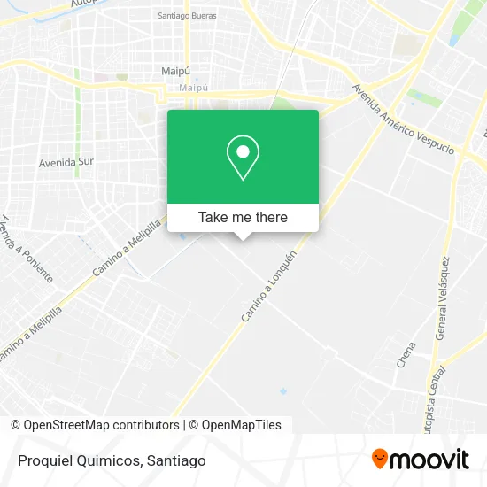 Proquiel Quimicos map