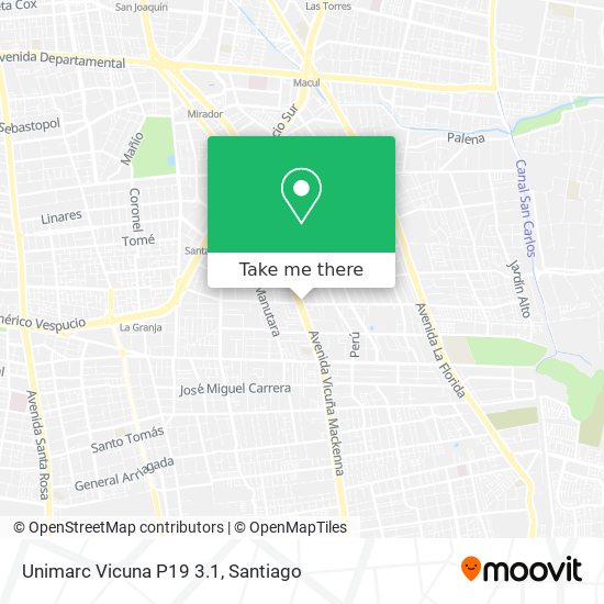 Unimarc Vicuna P19 3.1 map