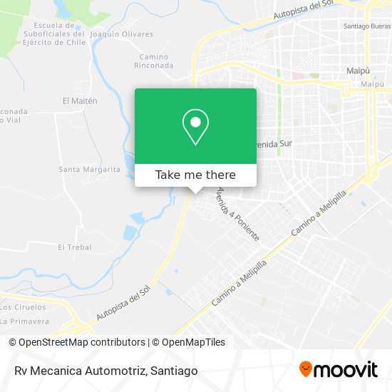 Rv Mecanica Automotriz map