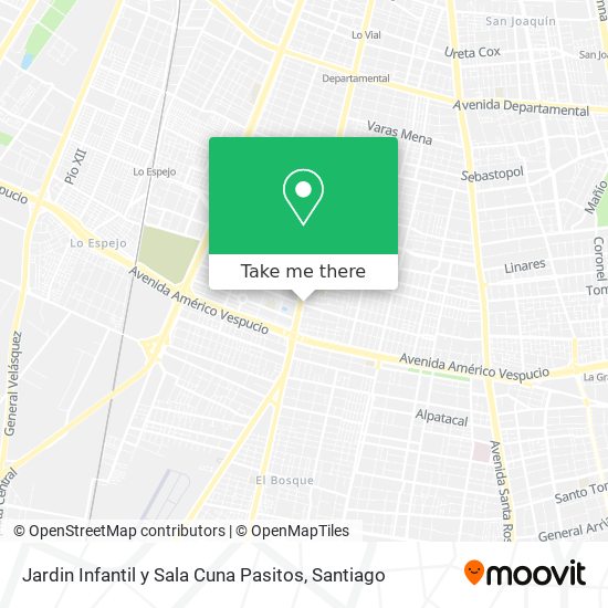 Jardin Infantil y Sala Cuna Pasitos map