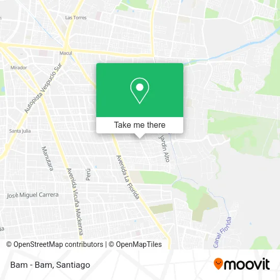 Bam - Bam map