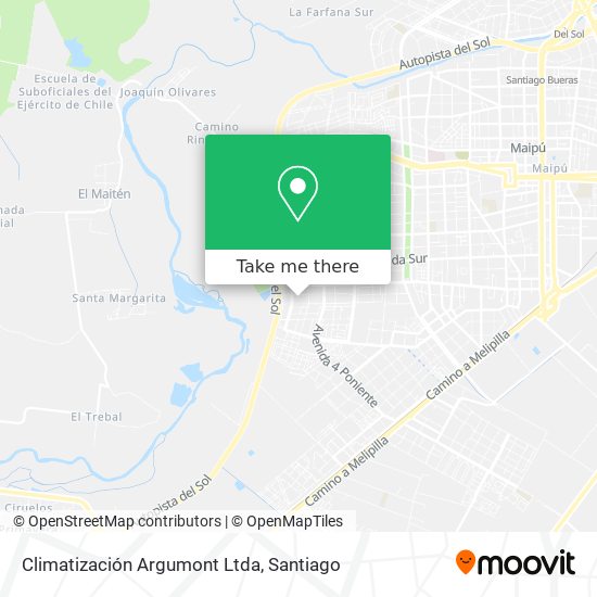 Mapa de Climatización Argumont Ltda