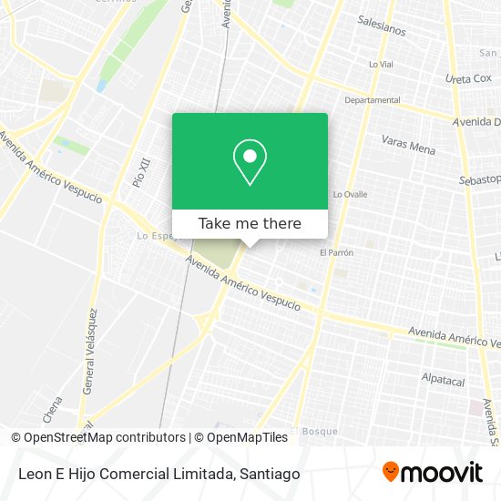 Leon E Hijo Comercial Limitada map