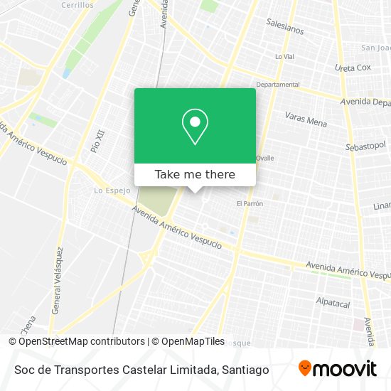 Soc de Transportes Castelar Limitada map