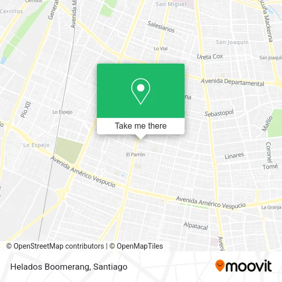 Helados Boomerang map