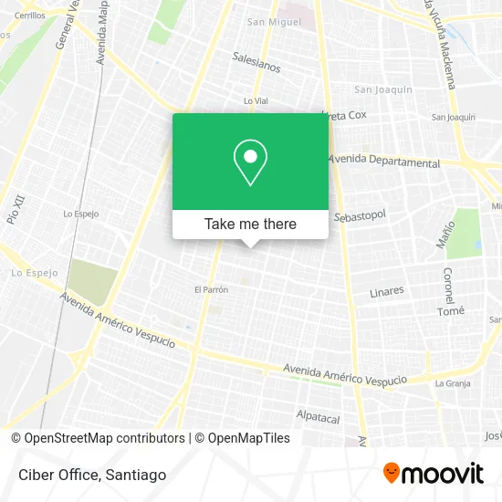 Ciber Office map