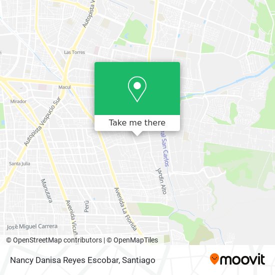 Nancy Danisa Reyes Escobar map