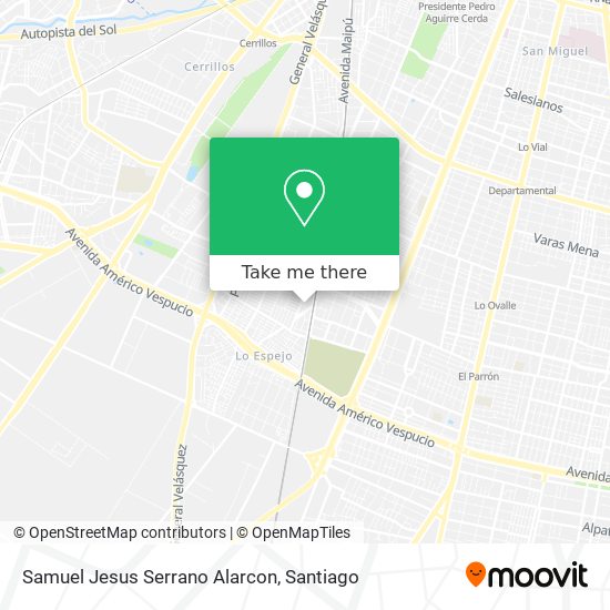 Samuel Jesus Serrano Alarcon map