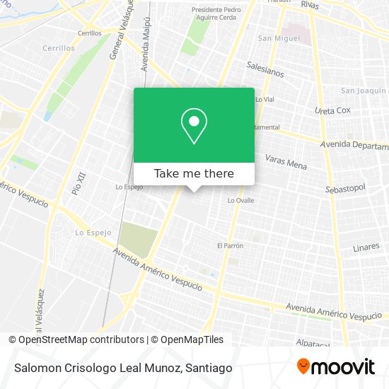 Salomon Crisologo Leal Munoz map