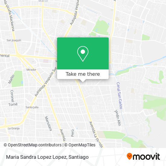 Mapa de Maria Sandra Lopez Lopez