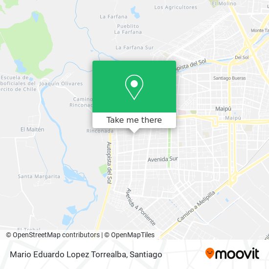 Mario Eduardo Lopez Torrealba map