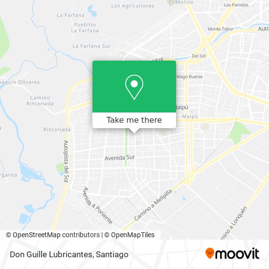 Don Guille Lubricantes map