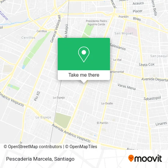 Pescadería Marcela map
