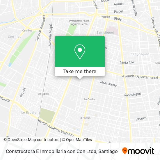 Mapa de Constructora E Inmobiliaria con Con Ltda