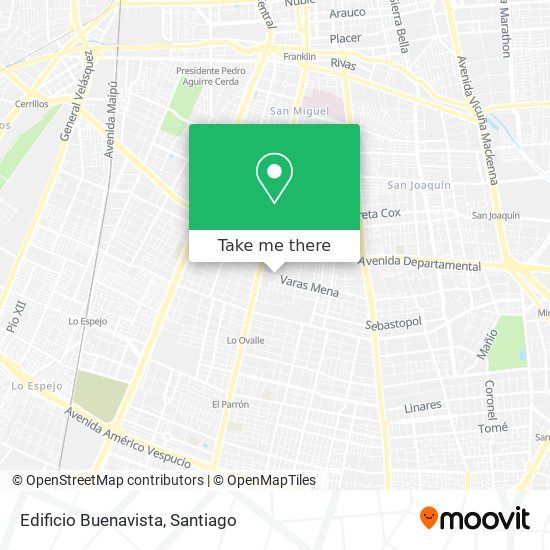 Edificio Buenavista map