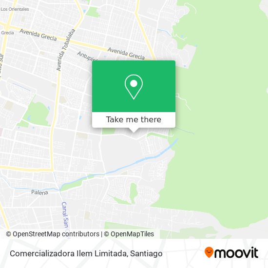 Mapa de Comercializadora Ilem Limitada