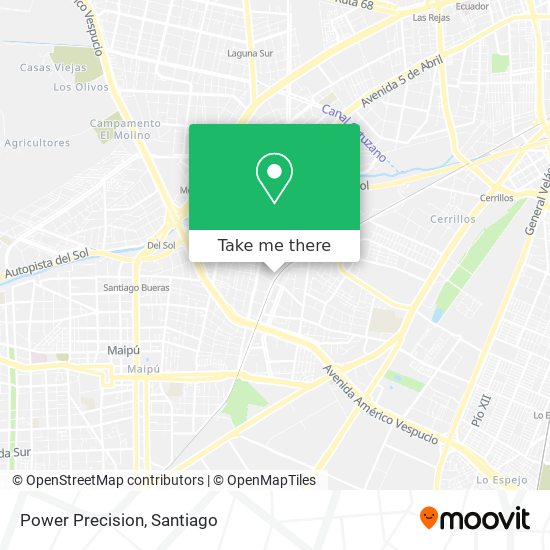 Power Precision map