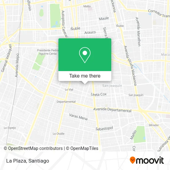 La Plaza map
