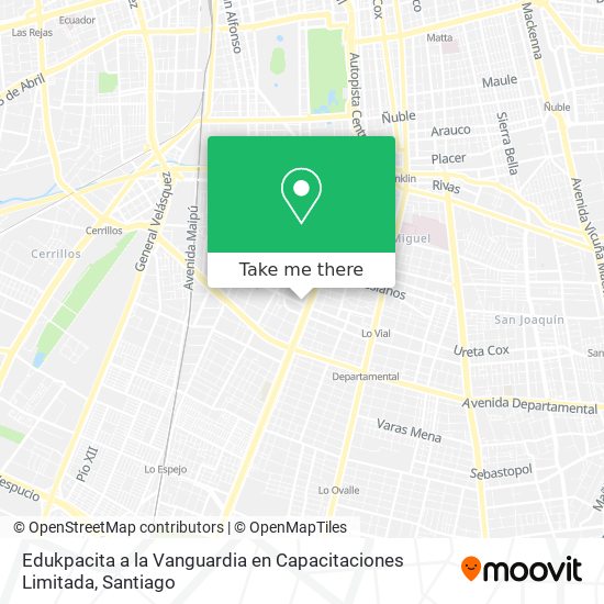 Mapa de Edukpacita a la Vanguardia en Capacitaciones Limitada