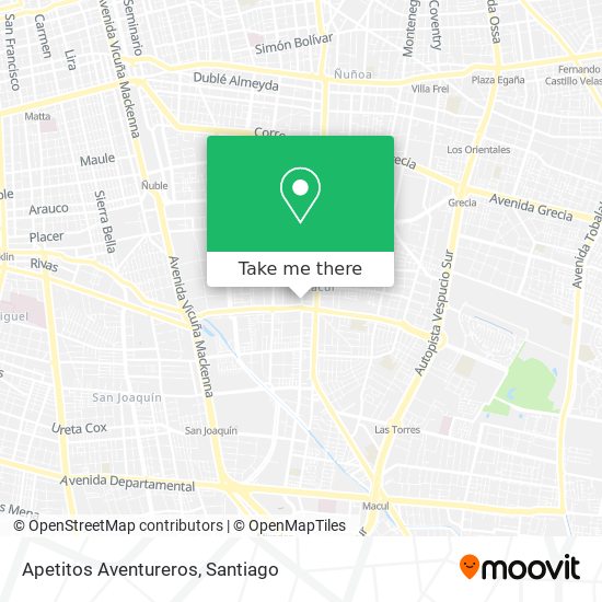 Mapa de Apetitos Aventureros