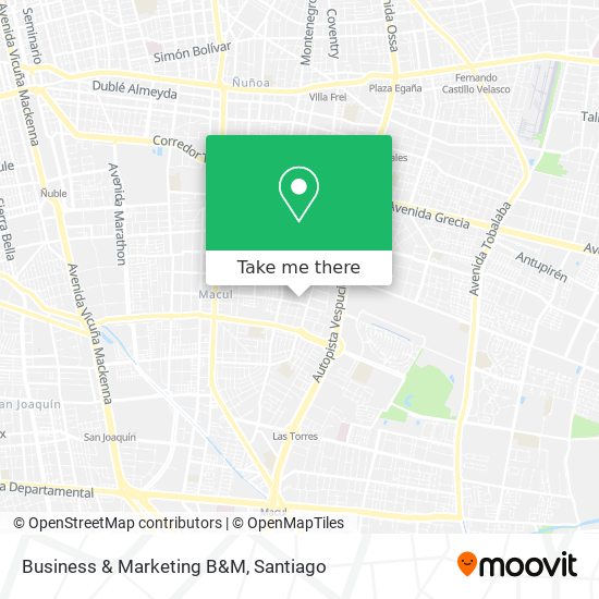 Mapa de Business & Marketing B&M