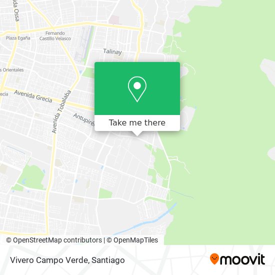 Vivero Campo Verde map