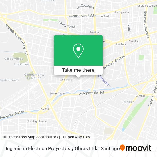 Ingeniería Eléctrica Proyectos y Obras Ltda map