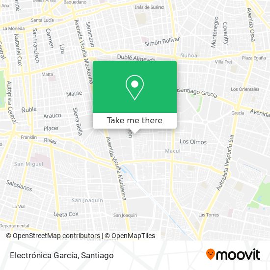 Electrónica García map