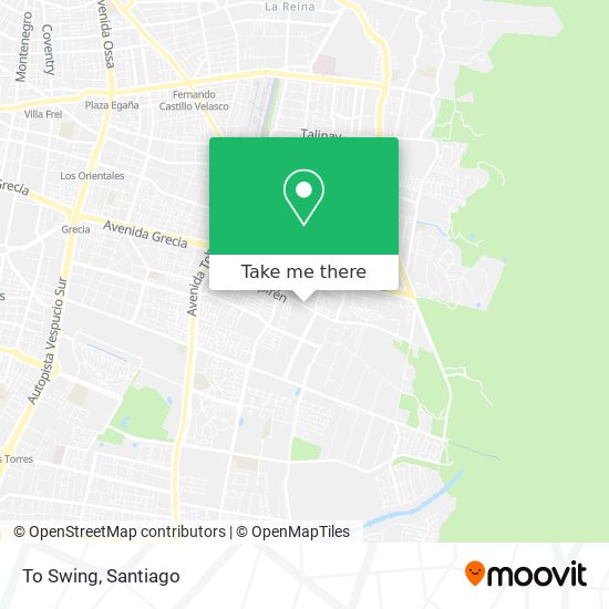 To Swing map