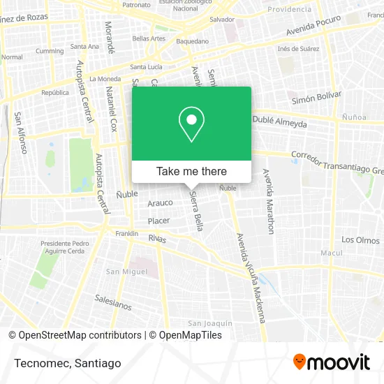 Tecnomec map