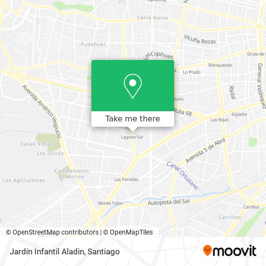 Mapa de Jardín Infantil Aladin