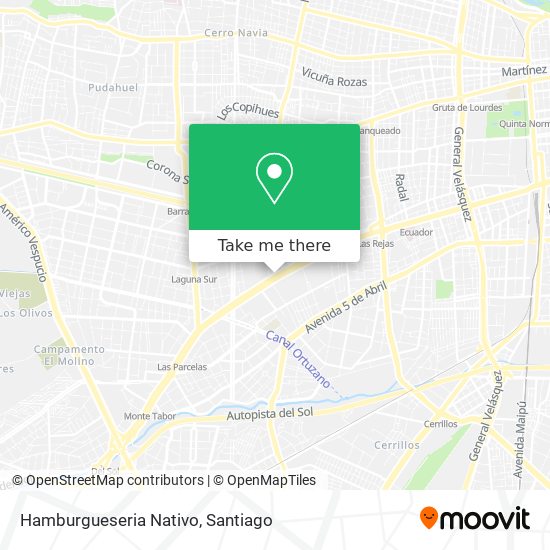 Hamburgueseria Nativo map