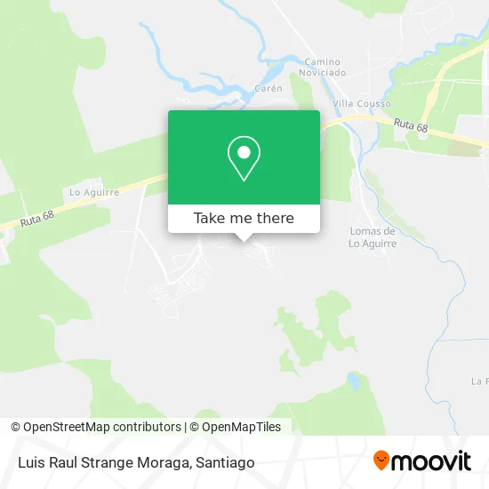 Luis Raul Strange Moraga map