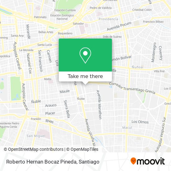 Roberto Hernan Bocaz Pineda map