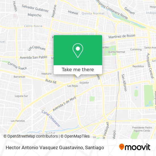 Mapa de Hector Antonio Vasquez Guastavino