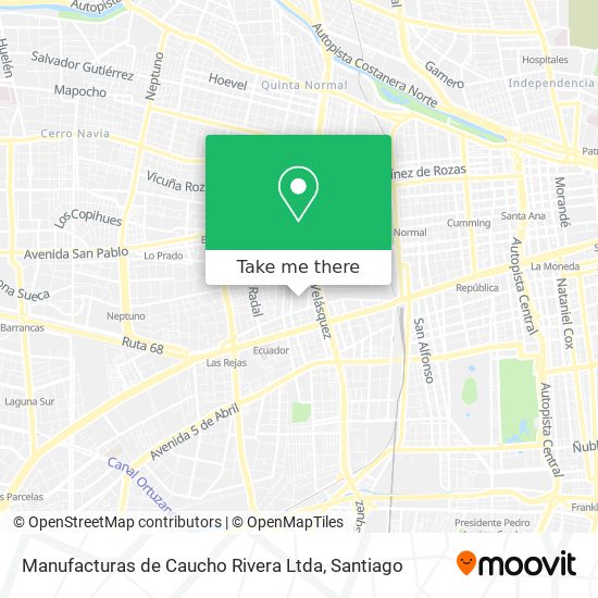 Manufacturas de Caucho Rivera Ltda map