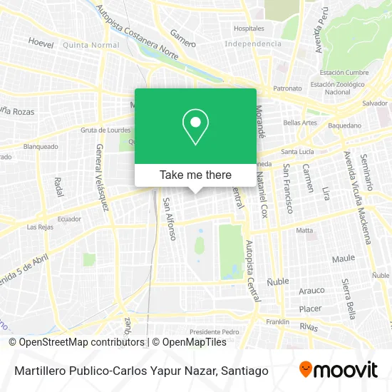Martillero Publico-Carlos Yapur Nazar map