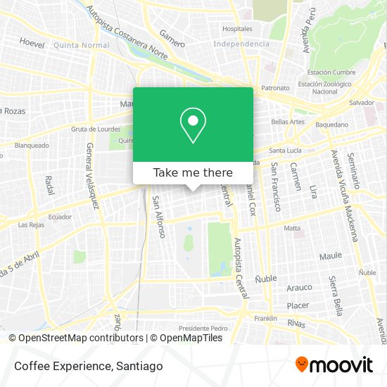 Coffee Experience map