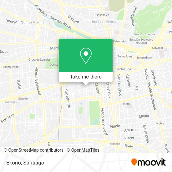 Ekono map