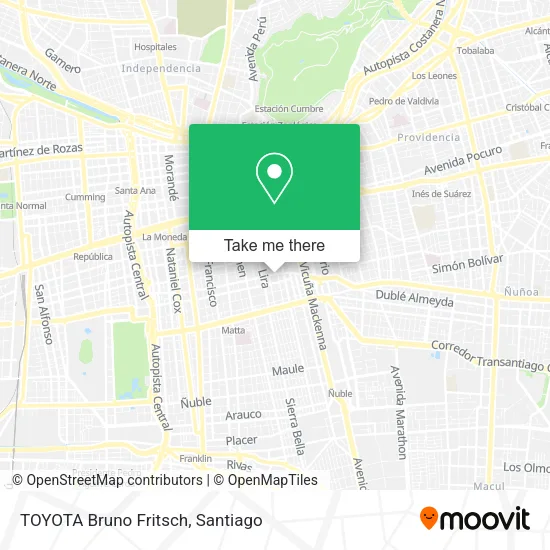 TOYOTA Bruno Fritsch map