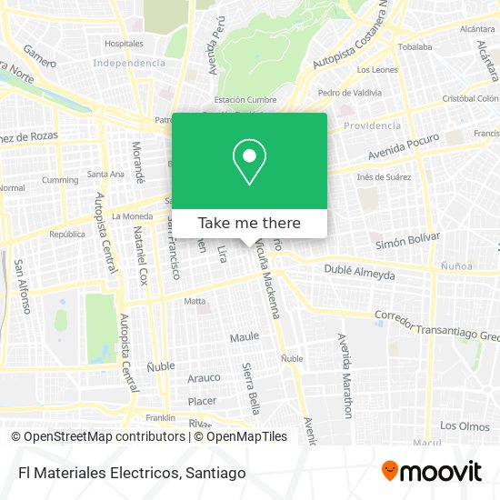 Mapa de Fl Materiales Electricos