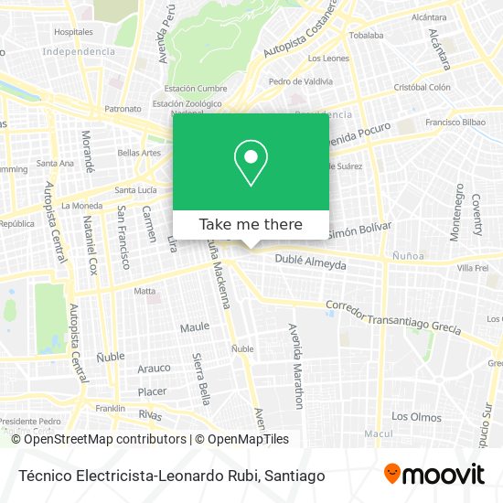 Técnico Electricista-Leonardo Rubi map