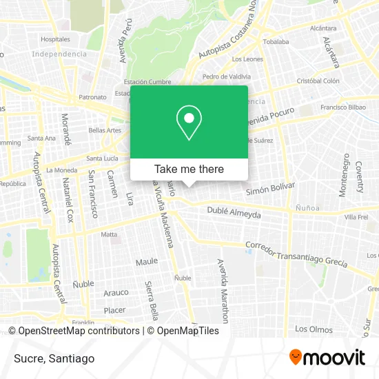 Sucre map