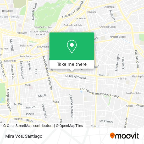 Mira Vos map