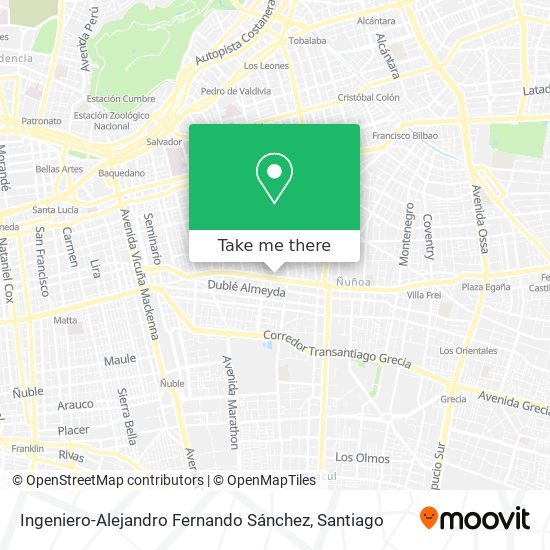 Ingeniero-Alejandro Fernando Sánchez map