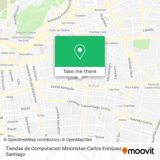 Tiendas de Computacion Minoristas-Carlos Enriquez map