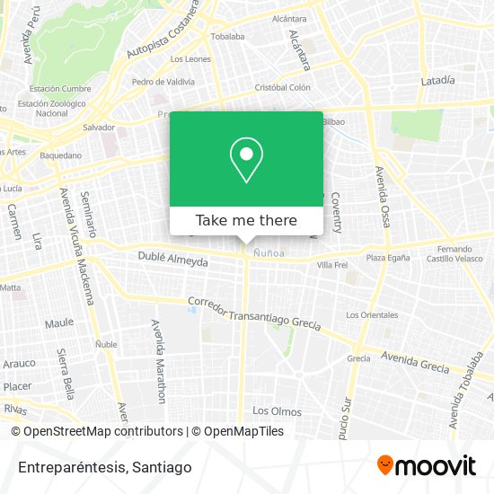 Mapa de Entreparéntesis