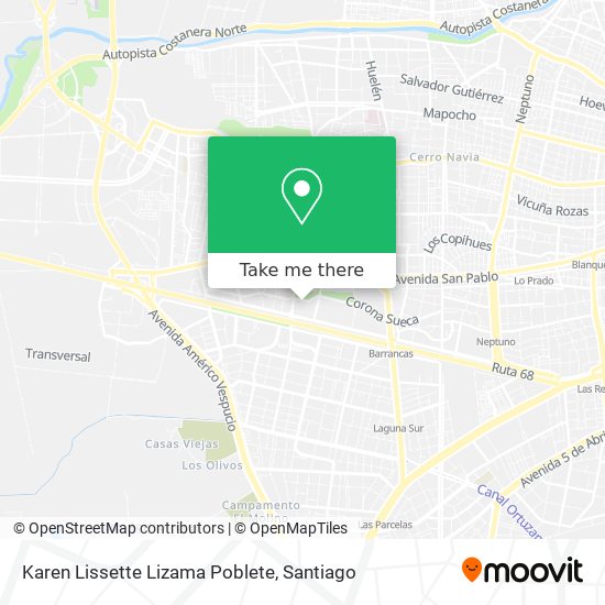 Karen Lissette Lizama Poblete map