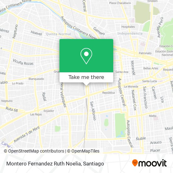 Montero Fernandez Ruth Noelia map