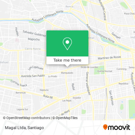 Magal Ltda map